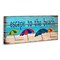 Stupell Industries Beach Escape Umbrellas Canvas, design by Gail Fraser